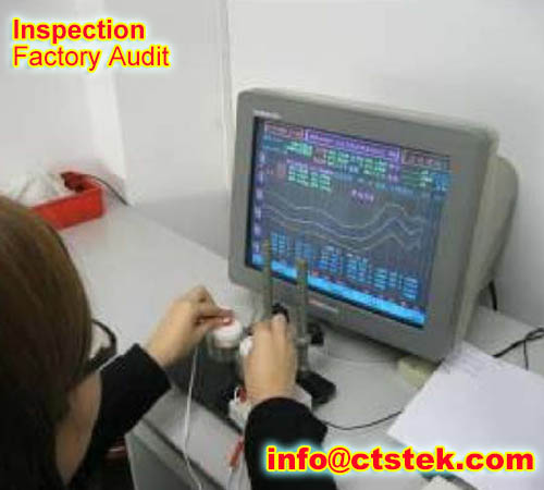 Bluetooth speaker inspection