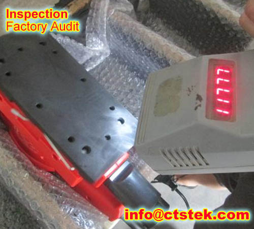 Electric tool inspection