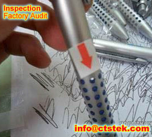 ball pen onsite inspection
