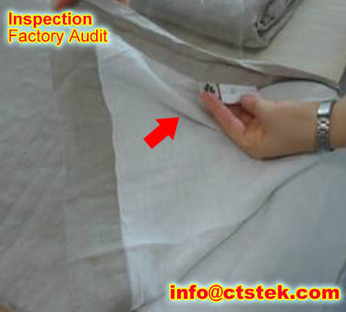 cotton sheet inspection